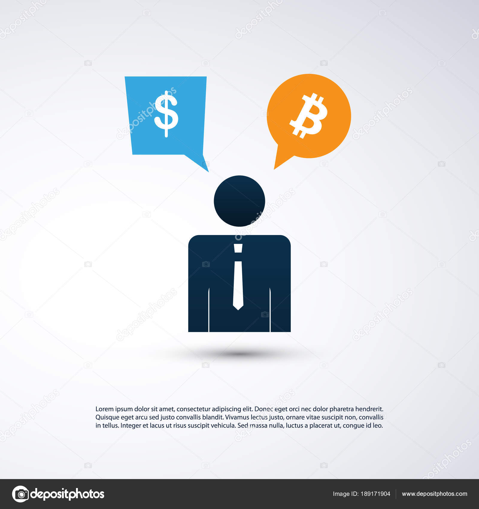 Successful Online Business Bitcoin Trading And Mining Concept With - 